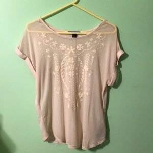 F21  pink shirt